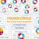 Folded Circle Infographics Google Slides Diagrams Template - GraphicRiver Item for Sale