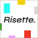 Risette - a creative portfolio template - ThemeForest Item for Sale
