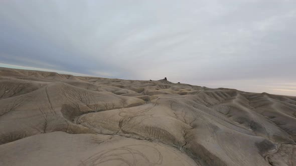 Factory Butte FPV Drone flyby in the hills and canyons.