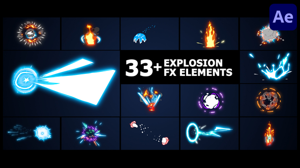 Action Elements Pack | After Effects alt