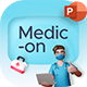Medic On Modern Healthcare PowerPoint Template - GraphicRiver Item for Sale