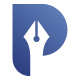 Letter P Pen Logo - GraphicRiver Item for Sale