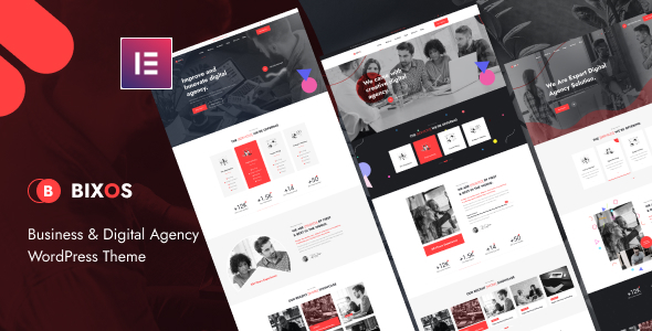 Bixos - Business & Digital Agency WordPress Theme