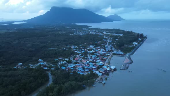 Prawn Fish Farm Aerial