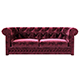 chesterfield velvet sofa corona and vray - 3DOcean Item for Sale