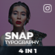Snap Typography Promo - VideoHive Item for Sale
