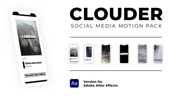 Clouder - Motion Pack for Social Media