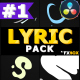 2D Lyric Elements | DaVinci Resolve - VideoHive Item for Sale