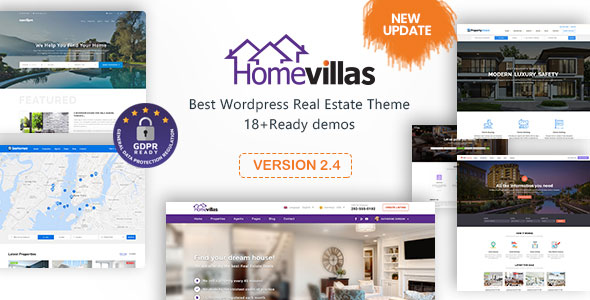 Home Villas | Real Estate WordPress Theme