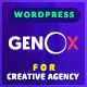 Genox - Creative Gutenberg WordPress Theme - ThemeForest Item for Sale