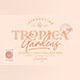 Tropica Gardens - Font Trio - GraphicRiver Item for Sale