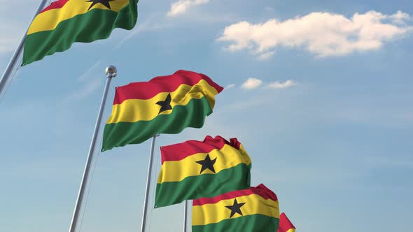 National Flags of Ghana