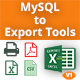 MySQL - Print, PDF, Excel and CSV Export Tools - CodeCanyon Item for Sale