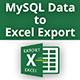 MySQL Data to Excel Export - CodeCanyon Item for Sale