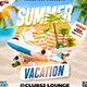 Summer Vacation Flyer - GraphicRiver Item for Sale
