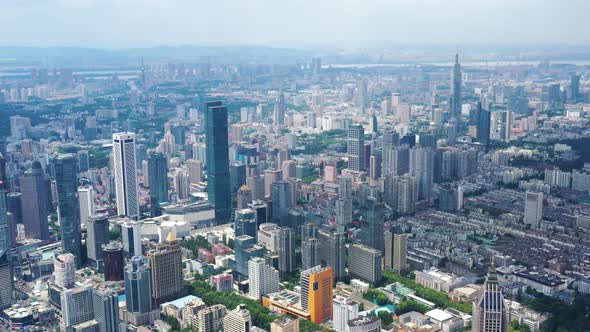 Nanjing City, Jiangsu Province, urban construction landscape