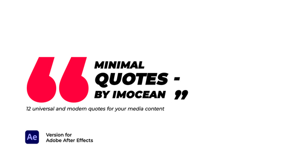 Minimal Quotes