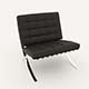 Barcelona Chair - 3DOcean Item for Sale