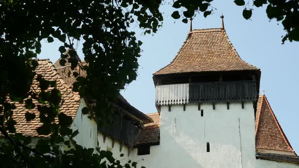 Old Church Fortress Roof 