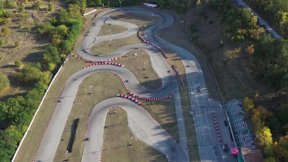 Karting Competition On The Track In Haskovo In Bulgaria 10