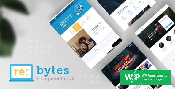 Re:bytes | Electronics Repair WordPress Theme