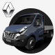 Renault Master Tipper - 3DOcean Item for Sale