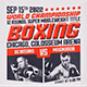 Boxing Flyer/Poster - GraphicRiver Item for Sale
