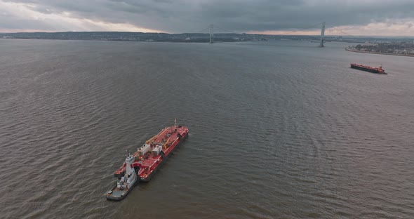 Oil Tanker LPG or Chemical at Sea