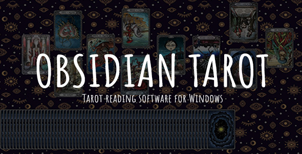 Obsidian Tarot Software for Windows