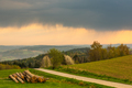 Rural Landscape at Spring Sunrise in Poland - PhotoDune Item for Sale