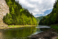 Dunajec River in Pieniny National Park in Poland at Spring - PhotoDune Item for Sale