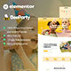 BeeParty - Kids Party Planner Elementor Template Kit - ThemeForest Item for Sale