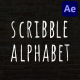 Hand-Drawn Scribble Alphabet | After Effects - VideoHive Item for Sale