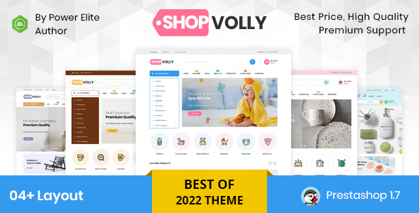 ShopVolly – Responsive Prestashop 1.7 Theme