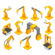 Conveyor Machines with Robotic Hand - GraphicRiver Item for Sale