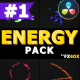 Cartoon Energy Charges | DaVinci Resolve - VideoHive Item for Sale