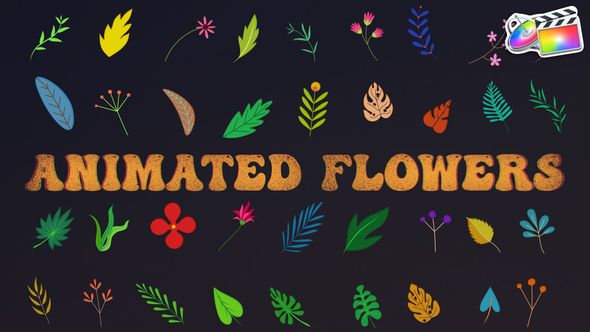 Animated Flowers for FCPX