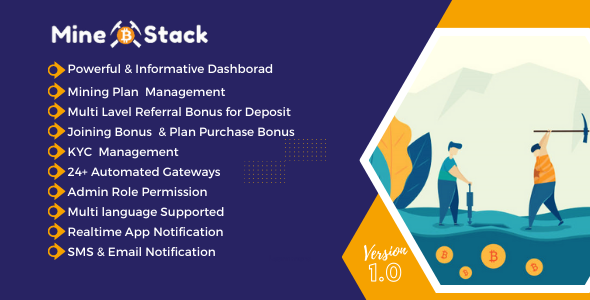 MineStack - A Cloud  Mining Platform