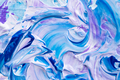 Blue paint textured background aesthetic DIY experimental art - PhotoDune Item for Sale