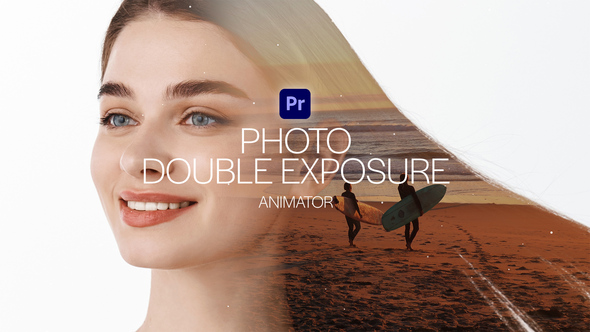 Photo Double Exposure Animator for Premiere Pro