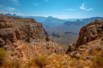 descent. Grand Canyon, Arizona