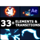 Elements And Transitions | After Effects - VideoHive Item for Sale