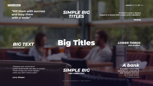 Bounce Text Titles | AE alt