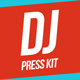 Modern DJ Press Kit and Resume Template - GraphicRiver Item for Sale