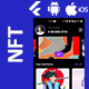 NFT Marketplace App | NFT buying selling Android + iOS App Template  | Flutter 3 | NFTMarketPlace - CodeCanyon Item for Sale