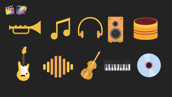 Music Animated Icons alt