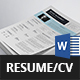 Clean Resume/CV - GraphicRiver Item for Sale