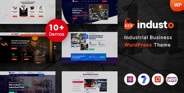 Industo - Industrial WordPress