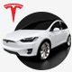 Tesla Model X - 3DOcean Item for Sale