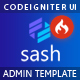Sash – CodeIgniter Admin & Dashboard Template - ThemeForest Item for Sale